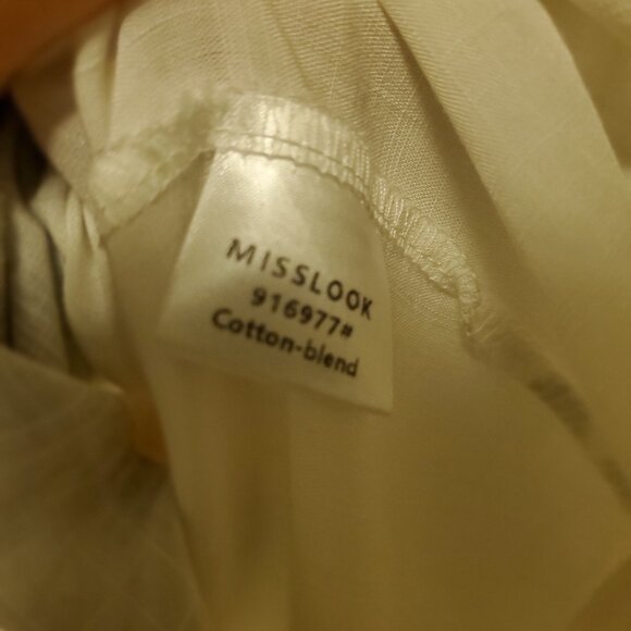 MissLook Daisy Boho Cotton Blend Blouse Top - Picture 6 of 9